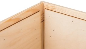 ČistéDrevo Drevený box 30 x 30 cm