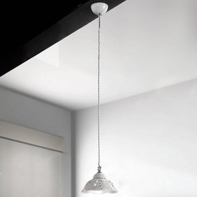 Závesná lampa Guiliano keramické tienidlo 20,5 cm