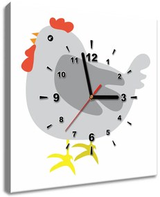 Gario Obraz s hodinami Sliepočka Rozmery: 40 x 40 cm