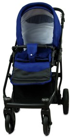 Detský kočík 2v1 BabyLux AIR ALU Sailor Blue