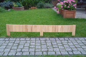 Záhradná palisáda 1 m, agátové drevo
