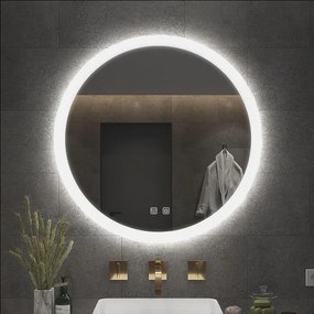 Tutumi Tutumi, okrúhle LED kúpeľňové zrkadlo 50cm FFJ50, HOM-02836