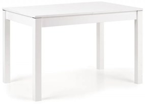 Jedálenský rozkladací stôl Maurycy 118/158 cm biely
