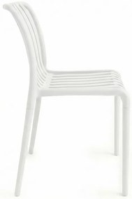 Plastová stolička TREGO, biela