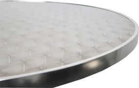 Barový bistro stôl okrúhly 11352, hliník - v70/110 x Ø60 cm