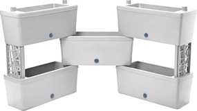 BAMA Sada zavlažovacích hrantíkov BRICK, biela