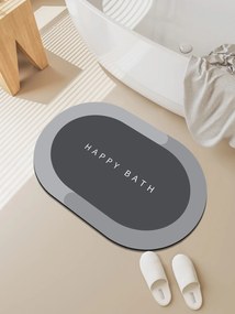 Bezdoteku Kremelinová predložka do kúpeľne HB čierna 120x50