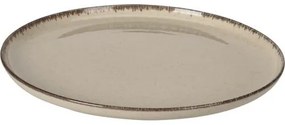 EH Porcelánový jedálenský tanier pr. 27 cm, béžová