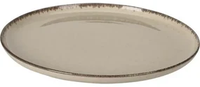 EH Porcelánový jedálenský tanier pr. 27 cm, béžová