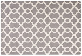 Vlnený koberec 160 x 230 cm sivý ZILE Beliani