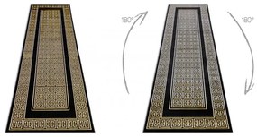 Kusový koberec Alice čierny 2 atyp 60x300cm