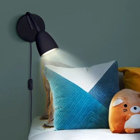 Solight WO54-B - LED Stmievateľná nástenná lampička LED/4W/230V čierna