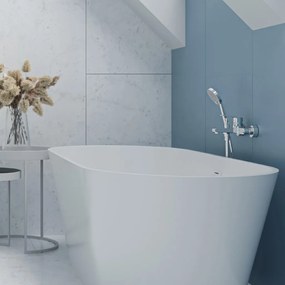 Invena Kalon, vaňová batéria, 150mm, chrómová, INV-BW-42-001-X