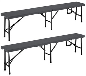InternetovaZahrada Pivný set 183 cm - antracit