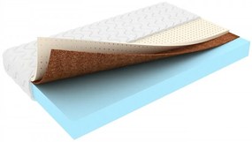 Detský matrac LUX COMFORT PATTI 160x80x12 cm - pena/kokos/latex