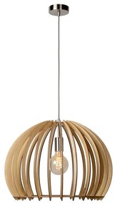 Lucide 34424/50/76 - Závesné svietidlo BOUNDE 1xE27/60W/230V béžová 50 cm