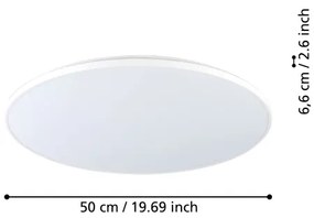Eglo 99727 - LED Stropné svietidlo CRESPILLO LED/29W/230V pr. 50 cm