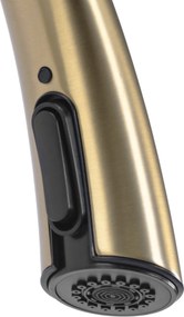 Rea Ross, stojanková drezová batéria h-430, zlatá matná, REA-B5312