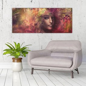 Obraz - Fantasy žena (120x50 cm)