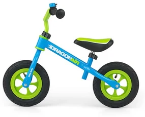 Detské odrážadlo kolo Dragon Air blue