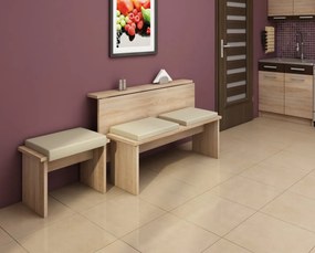 Rozkladací jedálenský stôl Elston 9 B (pre 4 osoby). Vlastná spoľahlivá doprava až k Vám domov. 746445