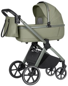 Detský kočík 2v1 CARRELLO Omega CRL-6531 Tropical Green