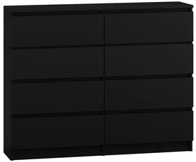 Komoda MALWA M8 120 čierna