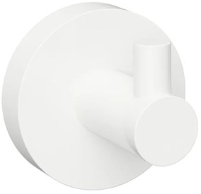 Sapho Sapho, X-ROUND WHITE vešiačik, biela, XR205W