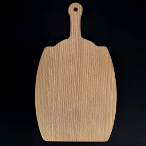 AMADEA Drevená doštička v tvare suda, masívne drevo, 25x14,6x1,1 cm