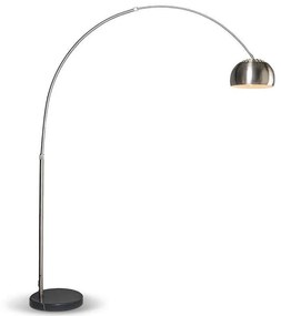 Moderná oblúková lampa z ocele nastaviteľná - Grande