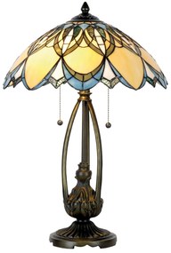 Stolná lampa Tiffany SUN - Ø 40*60 cm