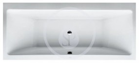 LAUFEN Pro Vaňa, 1800 mm x 800 mm, biela – s rámom, senzorové ovládanie, vzduchová a vodná masáž H2329510006451