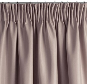 ZATEMŇOVACÍ ZÁVES NA PÁSKE AGGIE 140X270 CM PÚDROVÁ