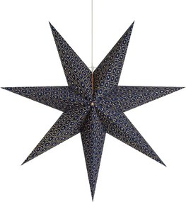 Tmavomodrá závesná vianočná svetelná dekorácia Baroque – Markslöjd