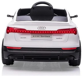 Elektrické autíčko Audi E-Tron Sportback biele