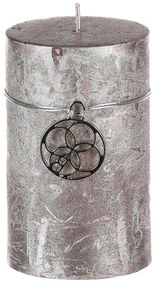 Sviečka vianočná, svetlofialová farba. 245g vosku.