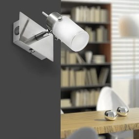 JUST LIGHT. 11931-55 - LED Nástenné bodové svietidlo MAX 1xGU10/4W/230V chróm