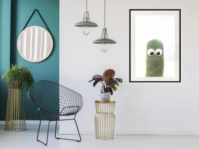 Artgeist Plagát - Prickly Friend [Poster] Veľkosť: 20x30, Verzia: Čierny rám