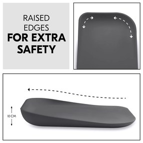 Hauck Silikónová prebaľovacia podložka Change N Clean, antracit