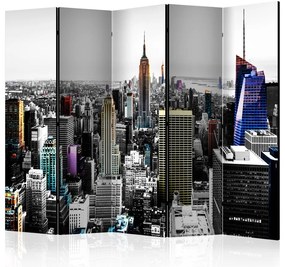 Artgeist Paraván - Iridescent skyscrapers  [Room Dividers]