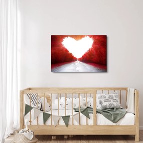 Obraz - Cesta k láske (90x60 cm)