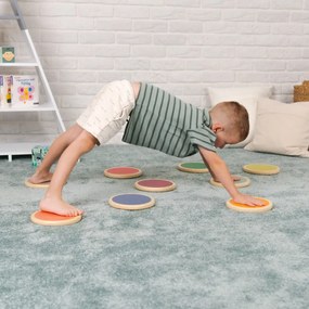Montessori nášlapné kamene – farby