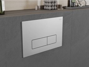 Mexen Fenix 13, splachovacie tlačidlo pre Mexen Fenix, chróm matný, 601302