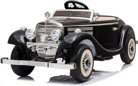 LEAN CARS Elektrické autíčko Mercedes 540K Premium LED MP3 čierne