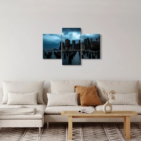 Obraz - Pohľad na mrakodrapy New Yorku (90x60 cm)