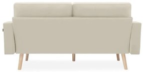 Béžová 3-miestna pohovka MANDI