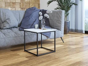 Konferenčný stolík Malvina S, Farby: čierny mat / dub craft