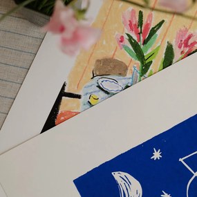 The Poster Club Plagát Aube by Another Art Project 40x50