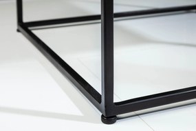 Konferenčný stolík Elements 50cm mramor biely
