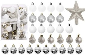 Vianočné guľky - SYSD1688-046 (36ks)